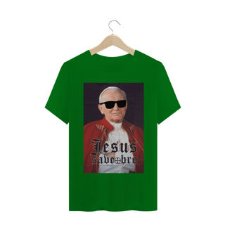 Nome do produto Camiseta Masculina Felipe D'Aloia  -  Jesus Save Bro