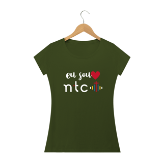 Nome do produto Camiseta Feminina Novos Talentos Católicos - Eu Sou NTC