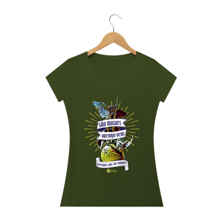 Nome do produto Camiseta Feminina Ellielthon Douglas - São Miguel Arcanjo