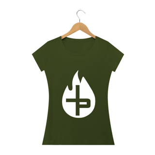 Nome do produto Camiseta Feminina Phelippe Luz - Chama