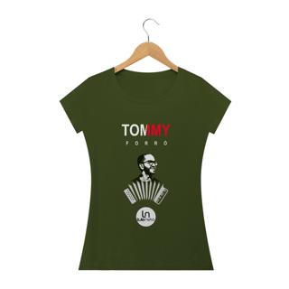 Nome do produto Camiseta feminina Luís Neto - Tommy Forró