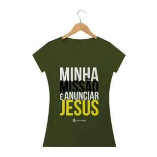 Nome do produto Camiseta Feminina Phelippe Luz - Minha Missão 2