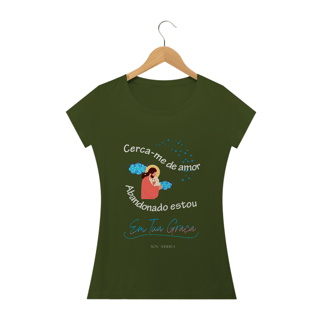 Nome do produto Camiseta Feminina Rose Teixeira - Cerca-me de Amor