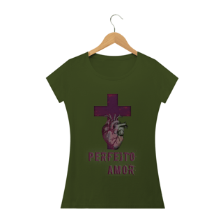 Nome do produto Camiseta Feminina Keuã Lemes - Perfeito Amor