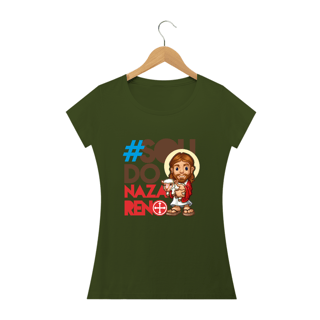 Nome do produto Camiseta Feminina Felipe D'Aloia - Sou do Nazareno