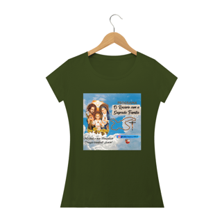 Nome do produto Camiseta Feminina Roberto Soares - Programa Rosário com a Sagrada Família