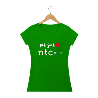 Nome do produto Camiseta Feminina Novos Talentos Católicos - Eu Sou NTC