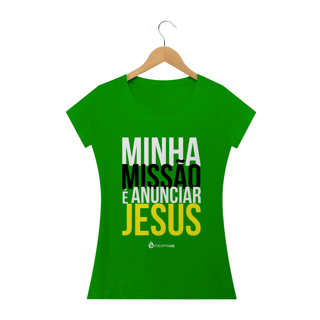 Nome do produto Camiseta Feminina Phelippe Luz - Minha Missão 2