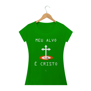 Nome do produto Camiseta Feminina Claudia Bastos - Meu Alvo