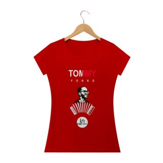 Nome do produto Camiseta feminina Luís Neto - Tommy Forró