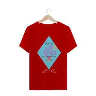 Nome do produto Camiseta Tininha Elo - Seja luz que evangeliza