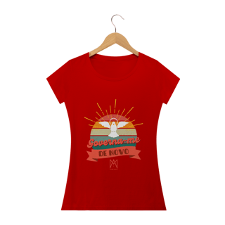 Nome do produto Camiseta Feminina Aline Melo - Governa-me de Novo