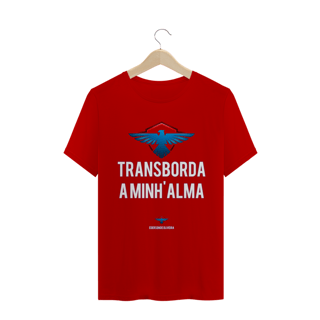 Nome do produto Camiseta Ederson de Oliveira  - Transborda minha alama