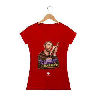 Nome do produto Camiseta Feminina Gabriel Dilins - São Francisco