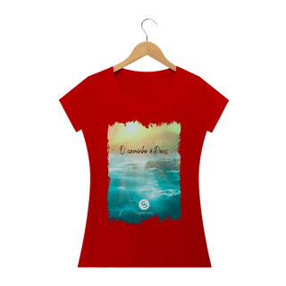 Nome do produto Camiseta Feminina Gabriel Dilins - O caminho é Deus