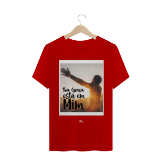Nome do produto Camiseta Masculina Edu Guimarães - Tua Graça Está em Mim