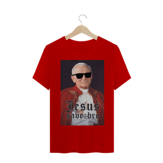 Nome do produto Camiseta Masculina Felipe D'Aloia  -  Jesus Save Bro