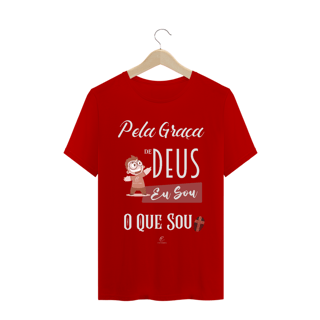 Nome do produto Camiseta Masculina Claudia Bastos - Pela Graça de Deus