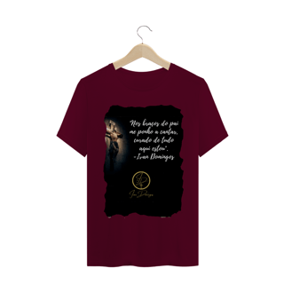 Nome do produto Camiseta Ivan Domingos - Nos braços do Pai
