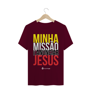 Nome do produto Camiseta Masculina Phelippe Luz - Minha Missão