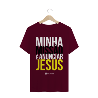 Nome do produto Camiseta Masculina Phelippe Luz - Minha Missão 2