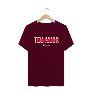 Nome do produto Camiseta Masculina Phelippe Luz - Teu Amor