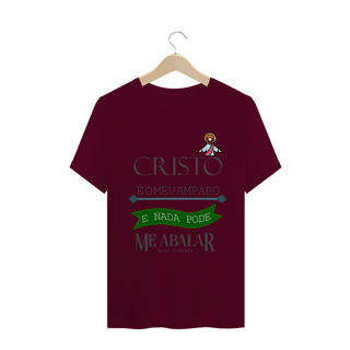 Nome do produto Camiseta Masculina Rose Teixeira - Cristo é Meu Amparo