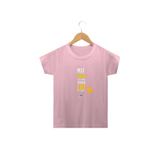 Nome do produto Camiseta Infantil Ederson de Oliveira - A Luz dos Homens