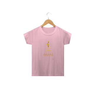 Nome do produto Camiseta Infantil Ministério Instrumento De Paz - Clave