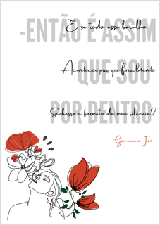 Poster Poesia Feminista Genevieve