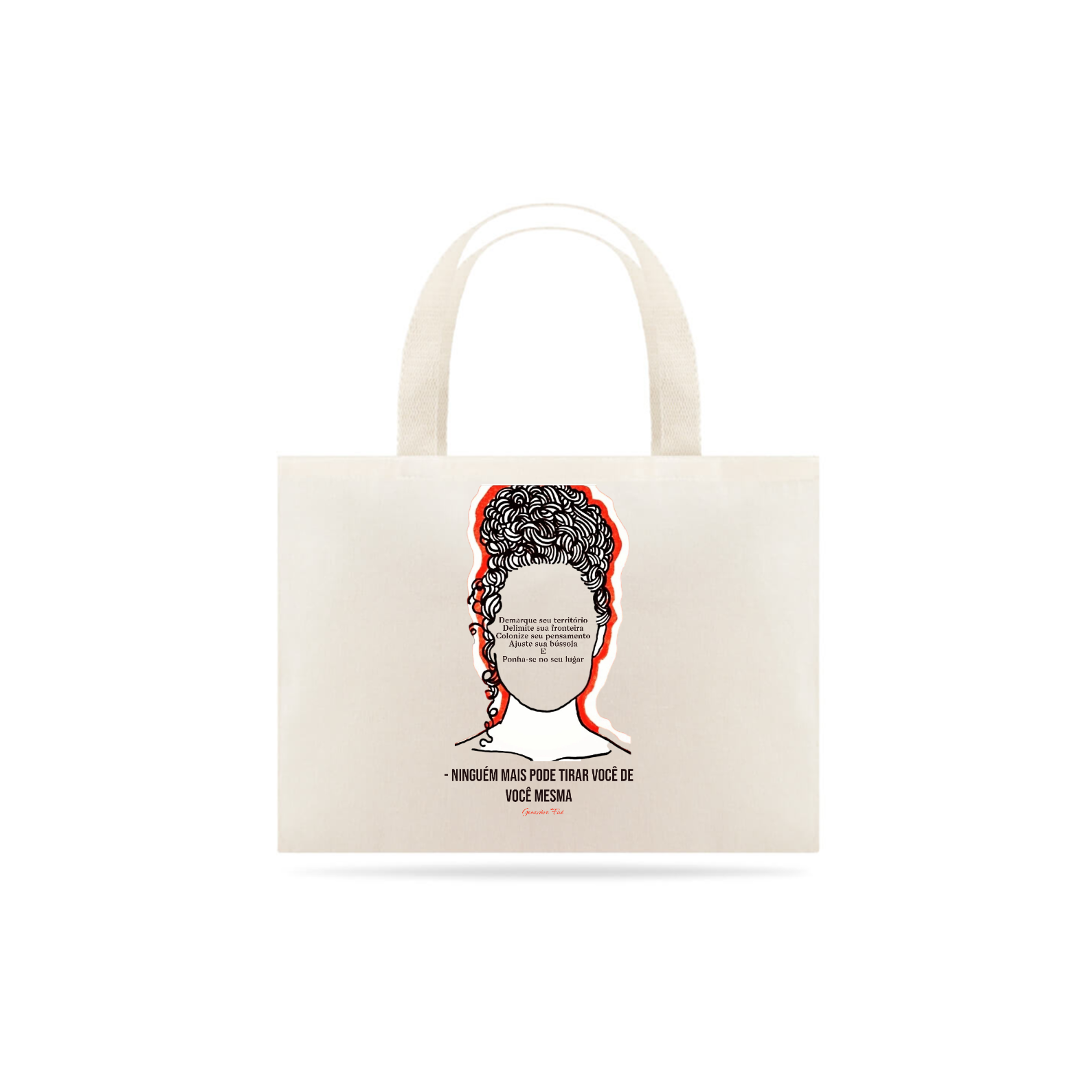 Ecobag Poesia Feminista Genèvieve