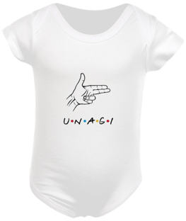 Nome do produtoBody Infantil Friends - U N A G I