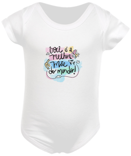 Nome do produtoBody Infantil Melhor mãe do Mundo