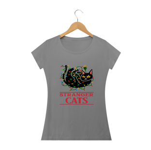 Nome do produtoT-shirt Feminina Stranger Cats