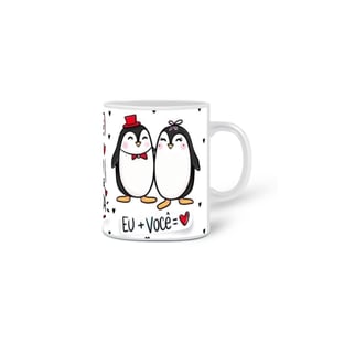 Nome do produtoCaneca Eu + Você Pinguim