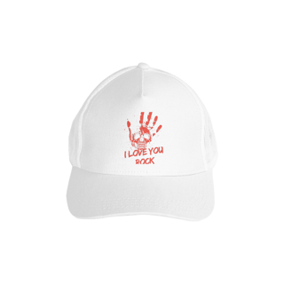 Nome do produto Boné I love you rock Tipo Americano