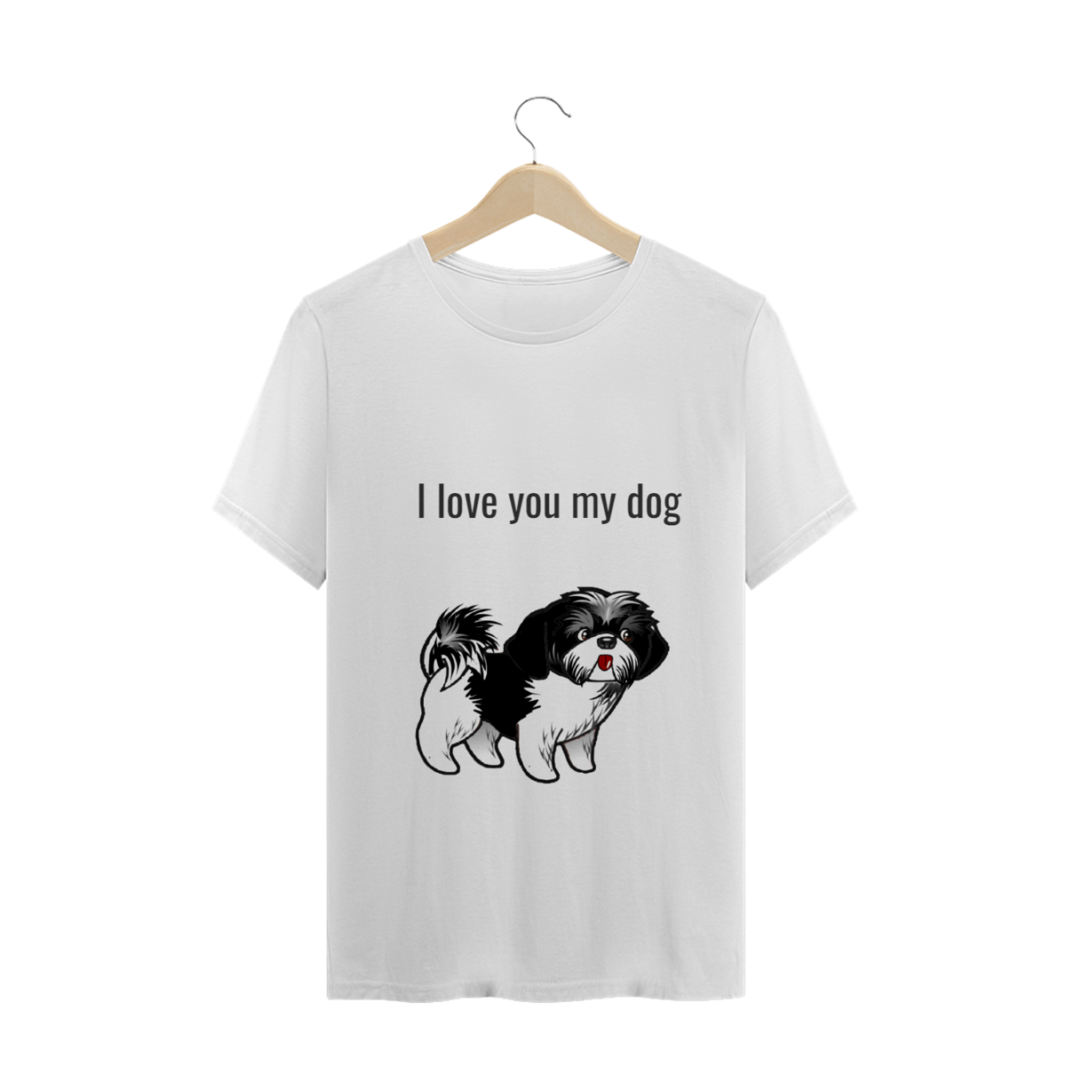 Nome do produto: Camisa Normal I my  dog