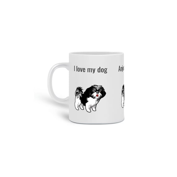 Caneca Cute dog 