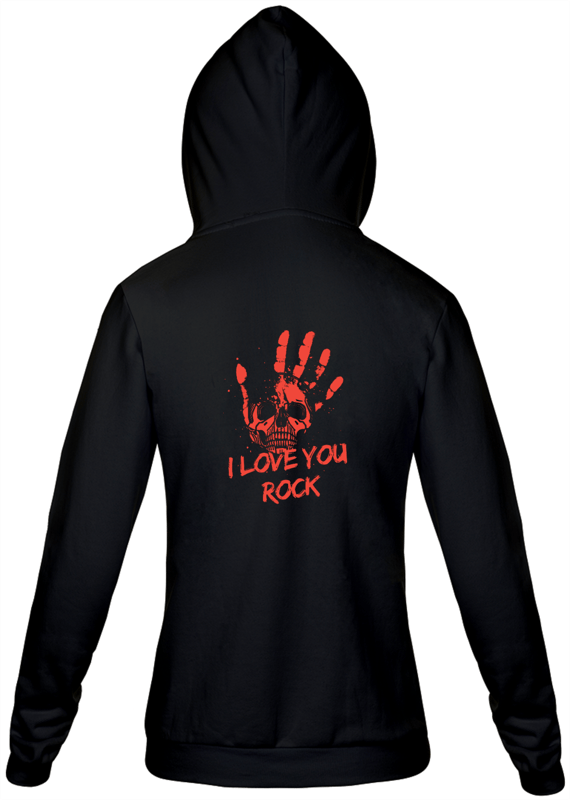 Blusa de Frio Love you rock