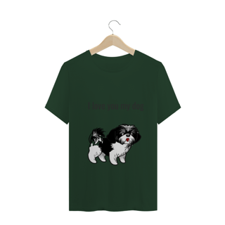 Nome do produto Camisa Normal I my  dog