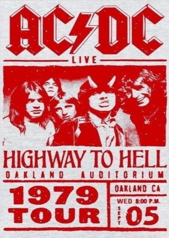 AC/DC 1979 Tour