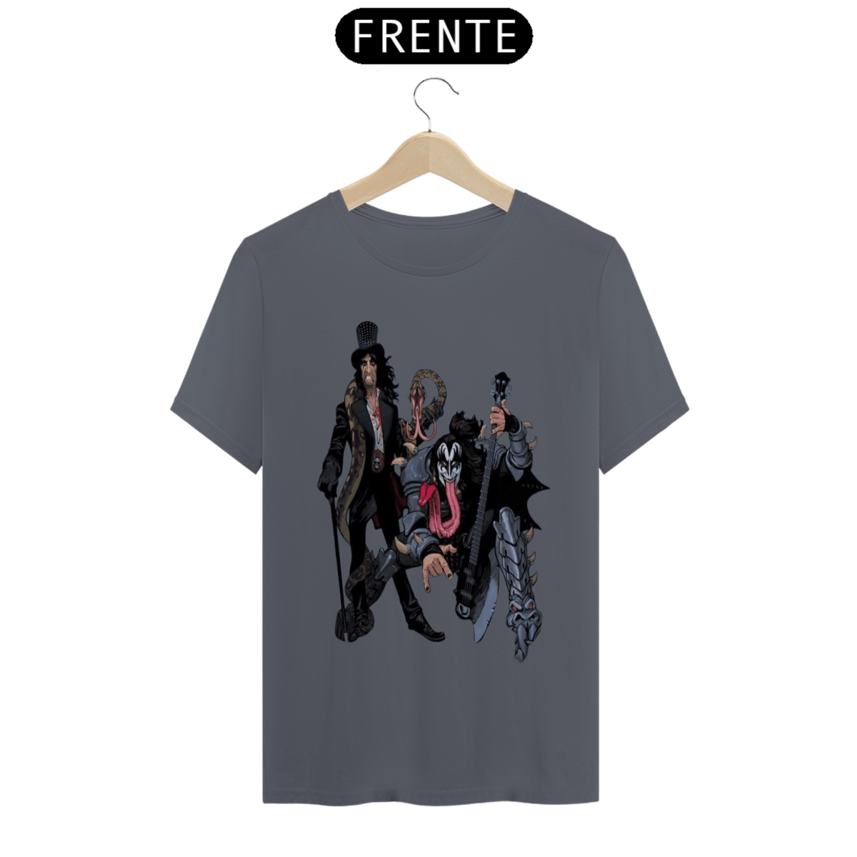 Nome do produto: Kiss Alice Cooper