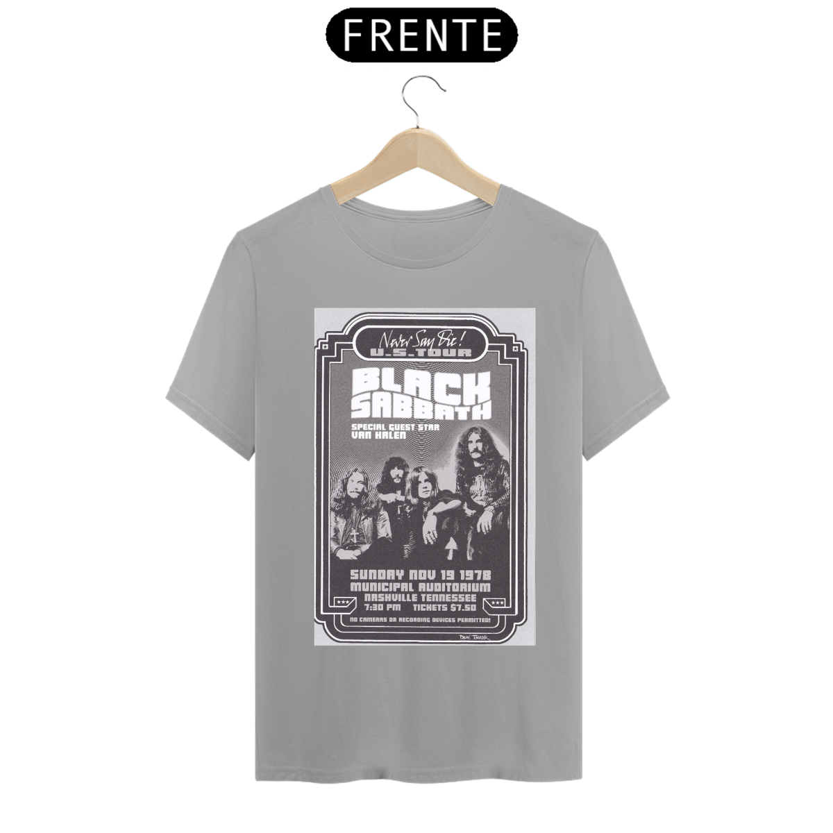 Nome do produto: Black Sabbath - Never Say Die US Tour 78