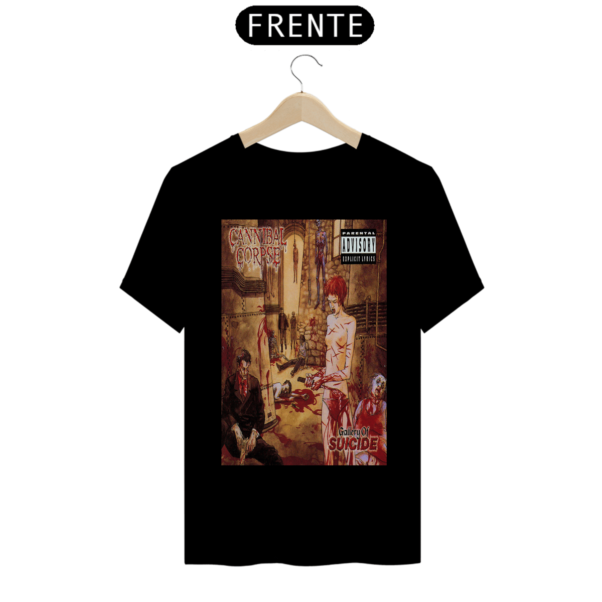 Nome do produto: Cannibal Corpse - Gallery of Suicide