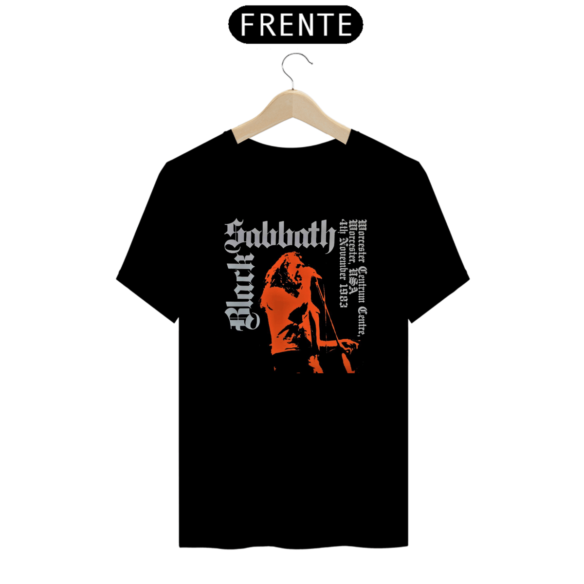 Nome do produto: Balck Sabbath - Worcester 1983