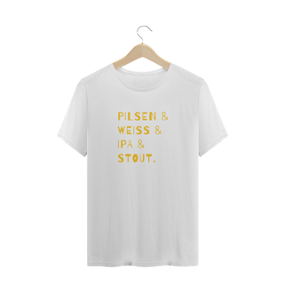 Nome do produto Camisa Pilsen Weiss IPA Stout