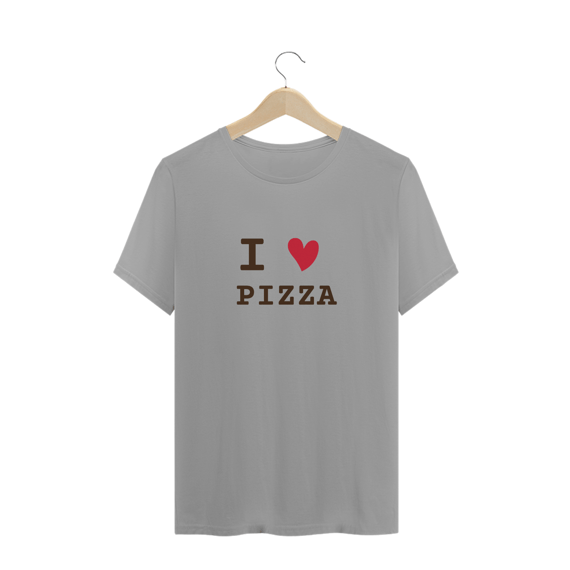 Camisa I L Pizza