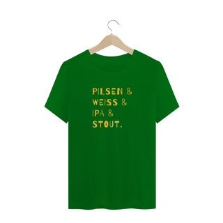 Nome do produto Camisa Pilsen Weiss IPA Stout