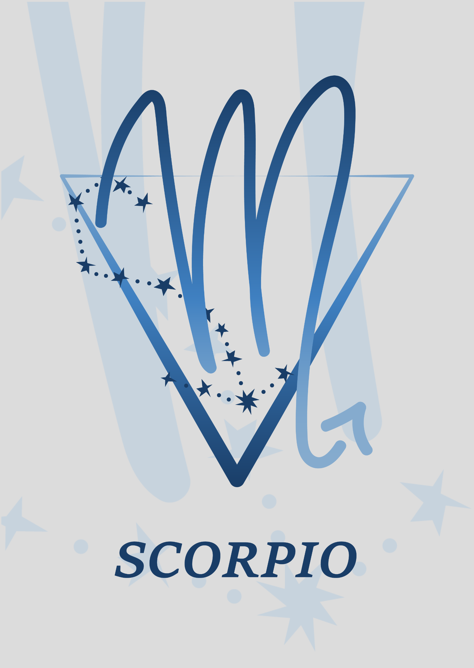 Poster Signos - Escorpião