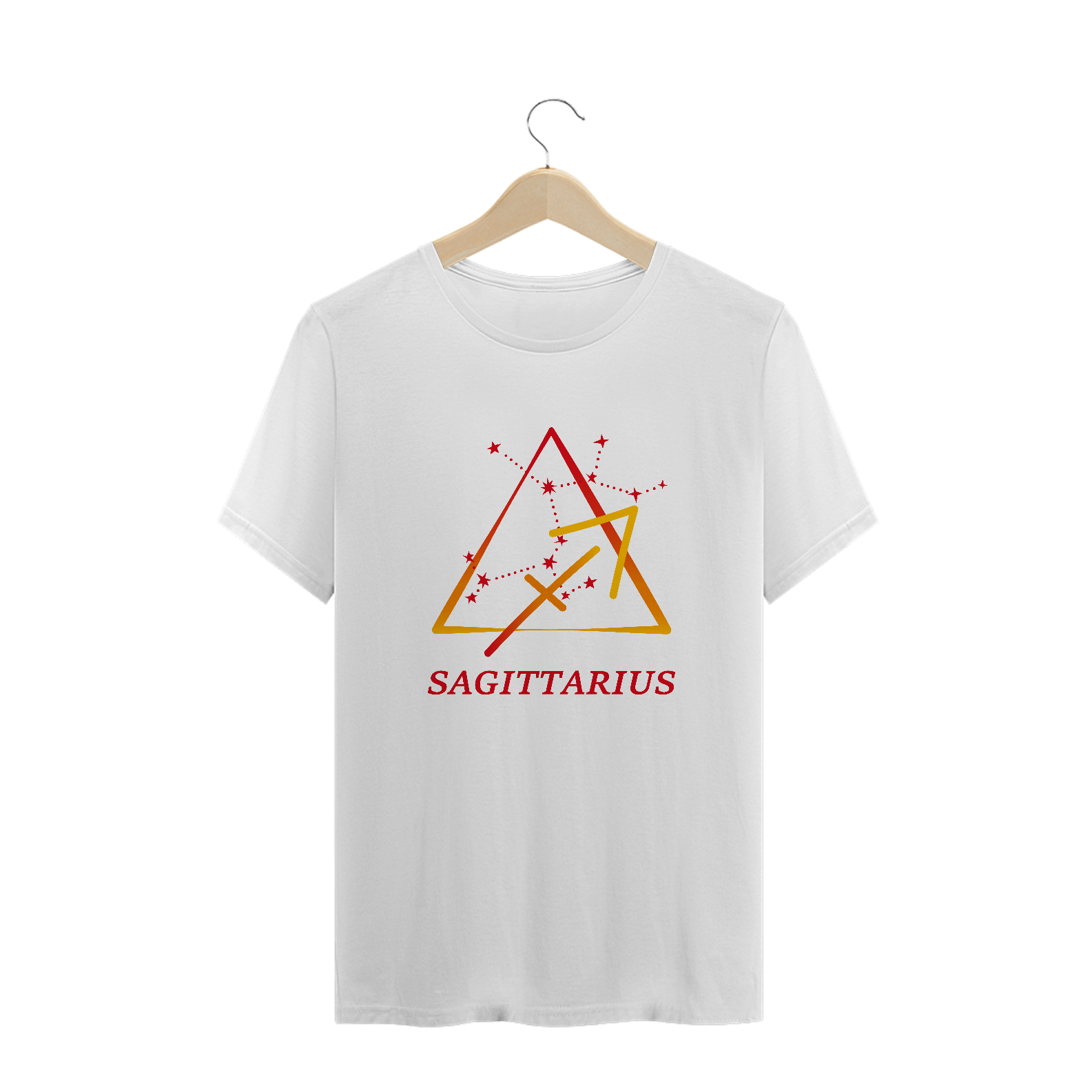 Camiseta Signos - Sagitário - Branca